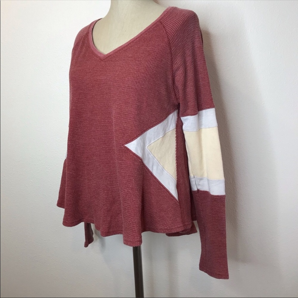 Free People Thermal Henley Size Medium